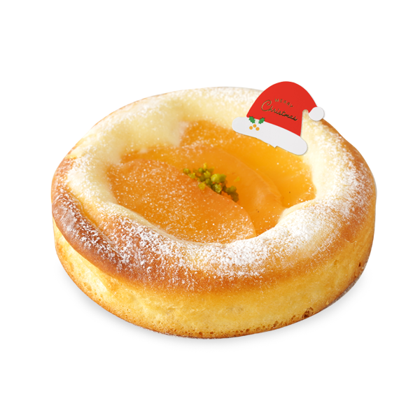 りんごとレアチーズのブリオッシュ