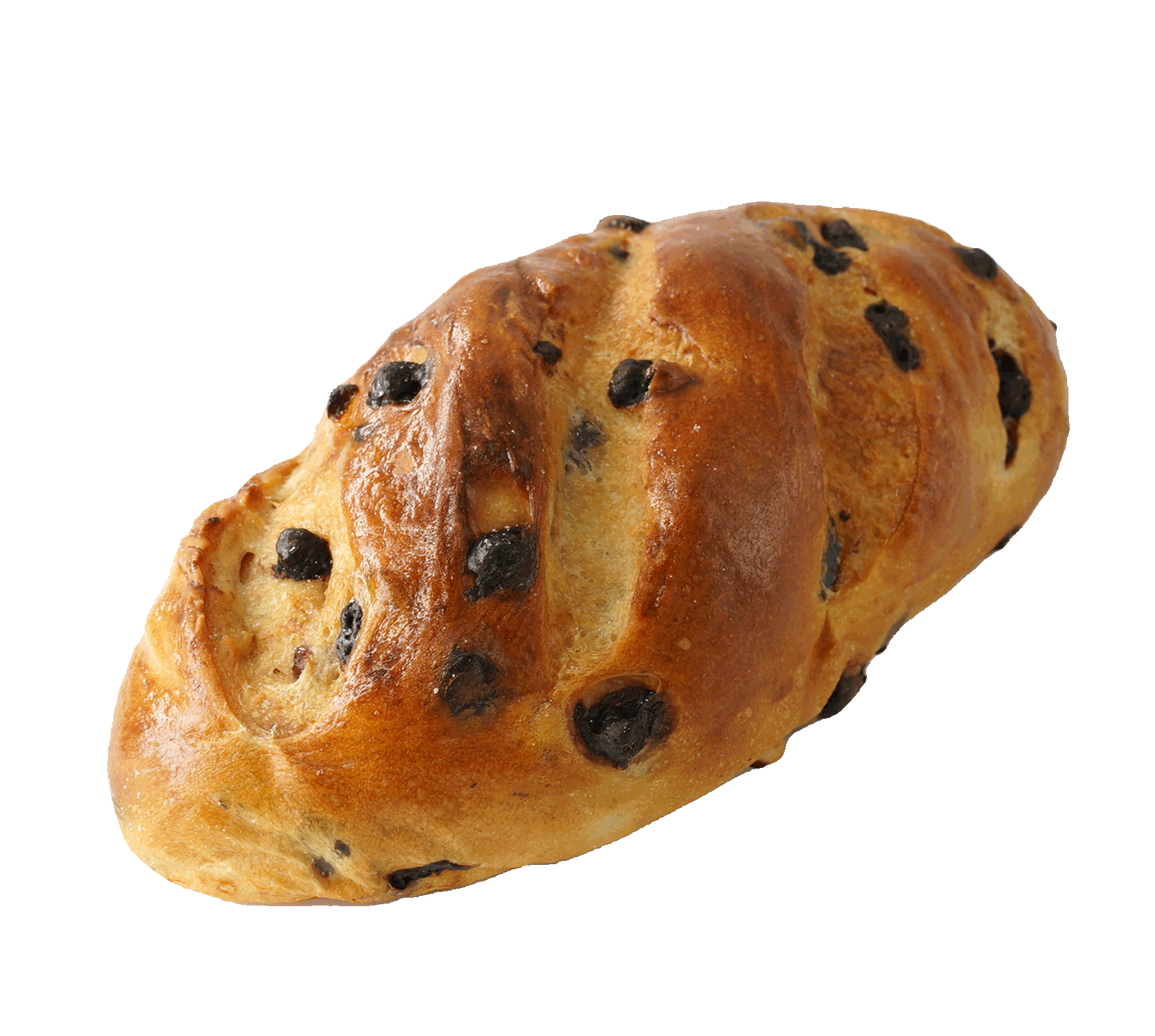チョコとクランベリーのミルクパン