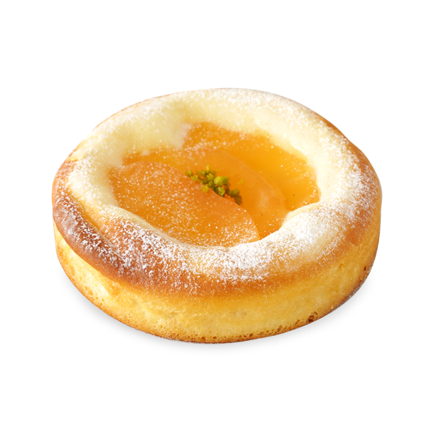 りんごとレアチーズのブリオッシュ