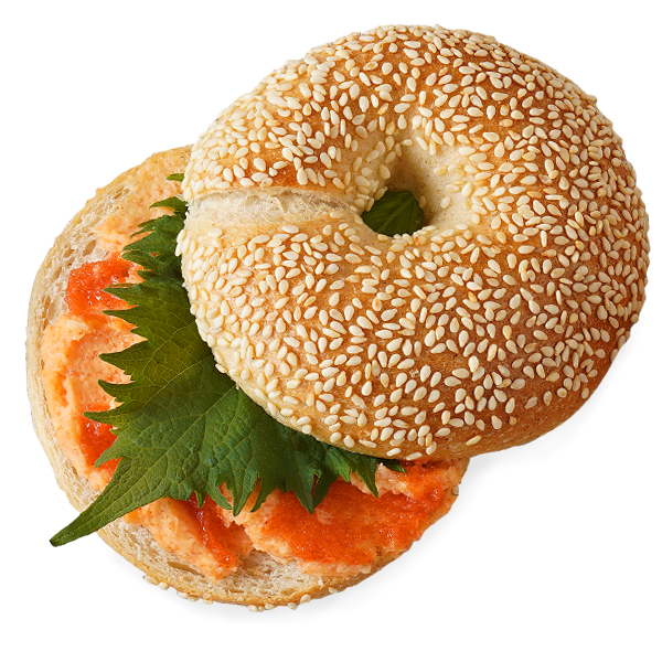 京ベーぐるサンド 明太子クリームチーズ